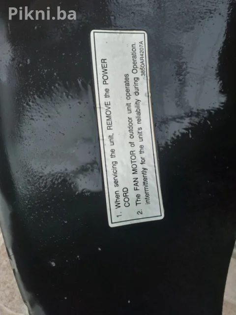 Ispravan Motor Ventilatora Klime Vanjska Jedinica sa Elisom 48cm 5