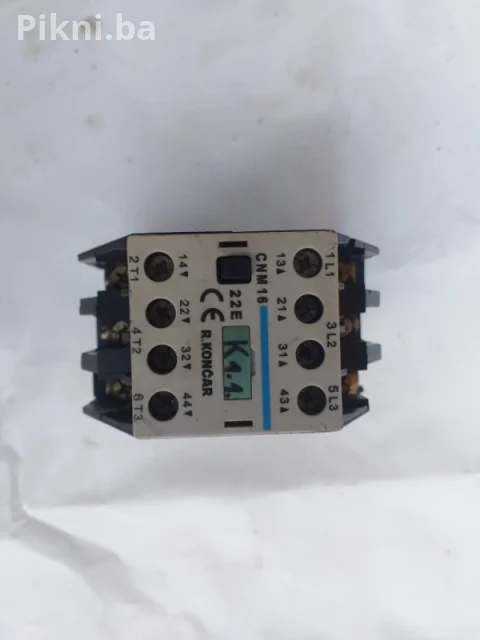 Kontaktor Končar CNM 16 220v sklolka prekidaci