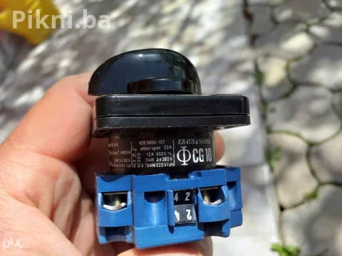 Grebenasti prekidaci elektro materijal šalteru 12 A 6