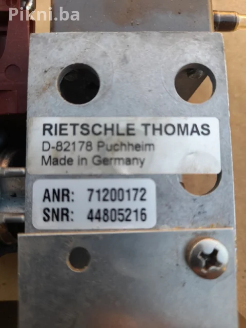 RIETSCHLE THOMAS Originalna Vakuum Pumpa / Kompresor 24V 11