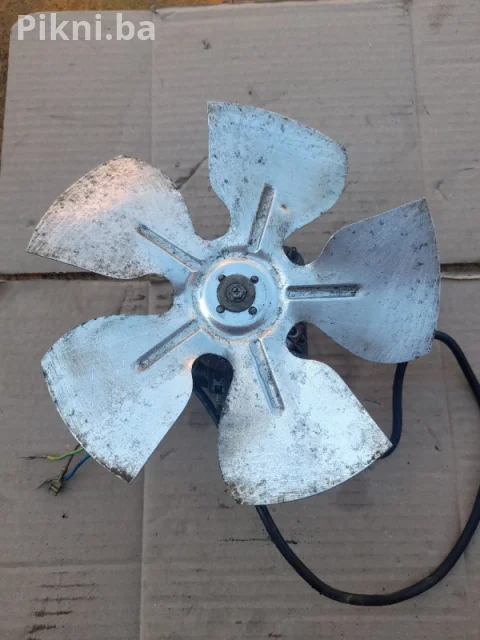 Ventilator turbina 220mm 220v 1550obr elektro motor elektromotori