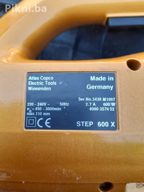 AEG STEP 600 X Ubodna pila PROFESIONAL (Kao nova!) 9