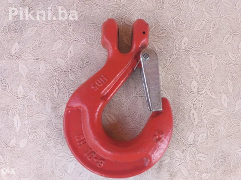 PROFESIONALNE KVALITETNE DIZALIČNE KUKE S OSIGURAČEM (4 Komada) 8