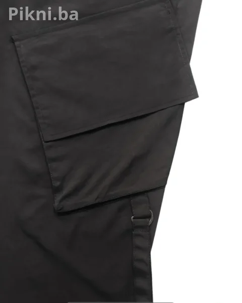 Muške Crne Kargo Hlače (XL) / NOVO / Urban Style 4