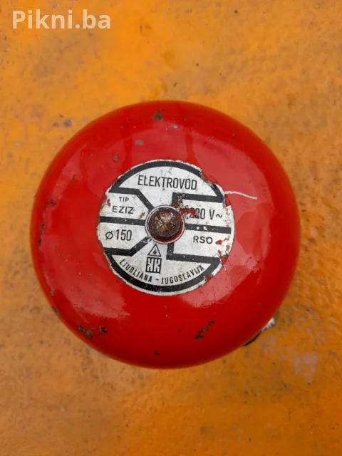Industrijsko Zvono ELEKTROVOD Ljubljana 150mm - Stara Jugoslavija