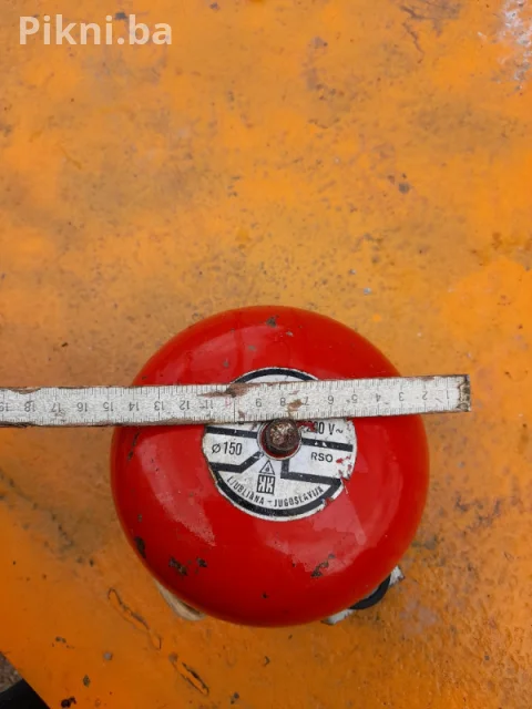 Industrijsko Zvono ELEKTROVOD Ljubljana 150mm - Stara Jugoslavija