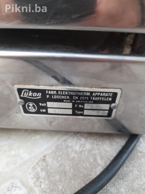 ROTO ROSTER IKON Retro Rotacioni Toster Gril Švicarski inox roštilj 6