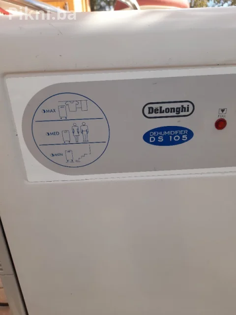DeLonghi DS 105 Odvlaživač Zraka - Potrebno Punjenje Plina 5