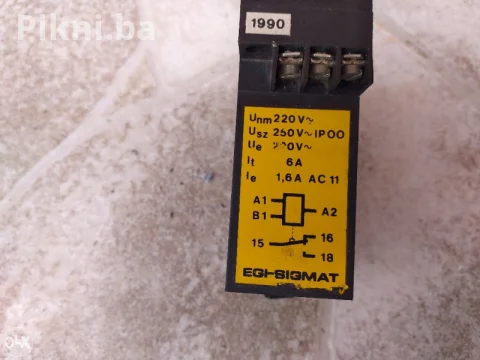 Vremenski Relej EGI-SIGMAT Tajmer (220V, Podesiv) - Ispravan 4