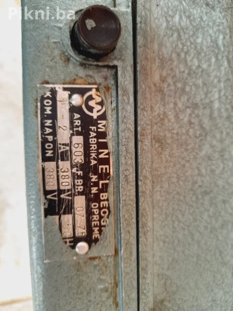KONTAKTOR Minel Elip 380v 07 75 sklopke prekidaci 6