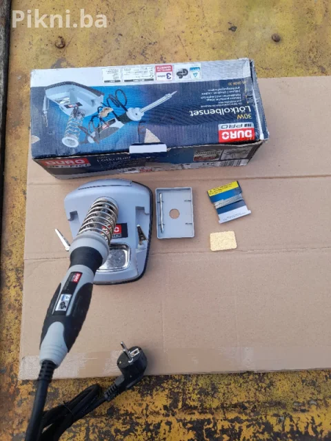 NOVO! DURO Pro Komplet Set za Lemljenje 30W (sa Stalkom, Stezaljkama)