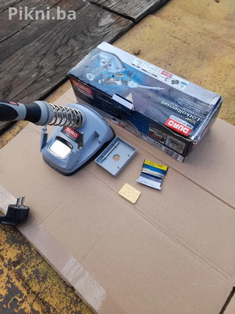 NOVO! DURO Pro Komplet Set za Lemljenje 30W (sa Stalkom, Stezaljkama) 8