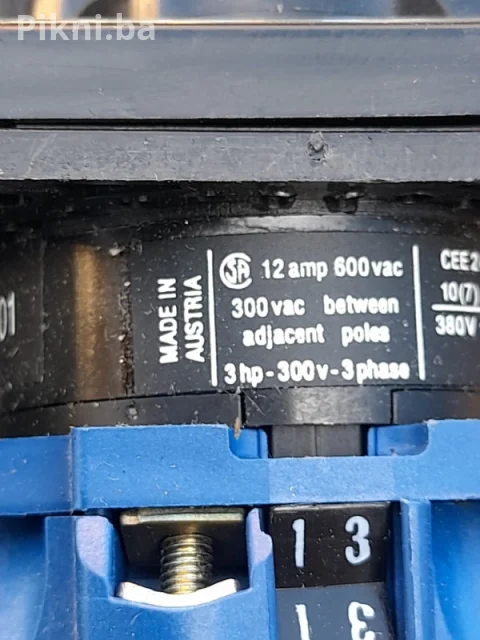 ⚡ NOVO! DVIJE (2) Grebenaste Sklopke Kraus & Naimer CG10 (12A / 3kW) - BRZA PRODAJA! ⚡ 9