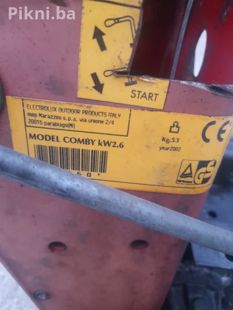 KOSILICA/MOTOKULTIVATOR BEZ MOTORA Electrolux comby 2.6kw 10