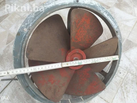 Industrijski ventilator turbina citaj pod detaljno