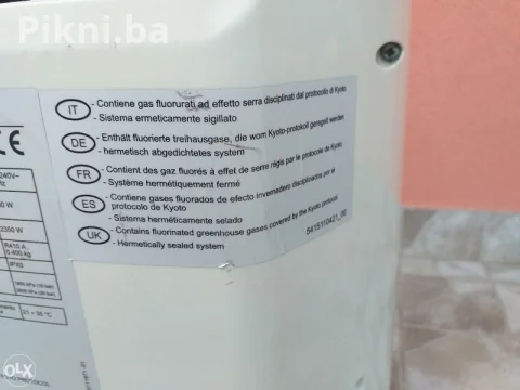 2u1 Pokretna klima DELONGHI PAC n80.1 isusivac vlage zr 4