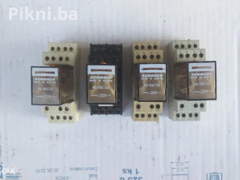 Releji schrack ra 450 720 konektori prekidaci