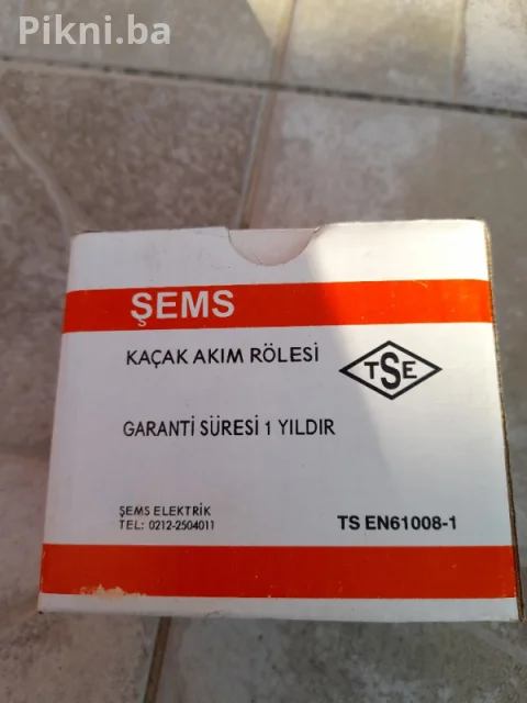 Fid skloka Sems 40A 300ma fideo kontaktor prekidac 6
