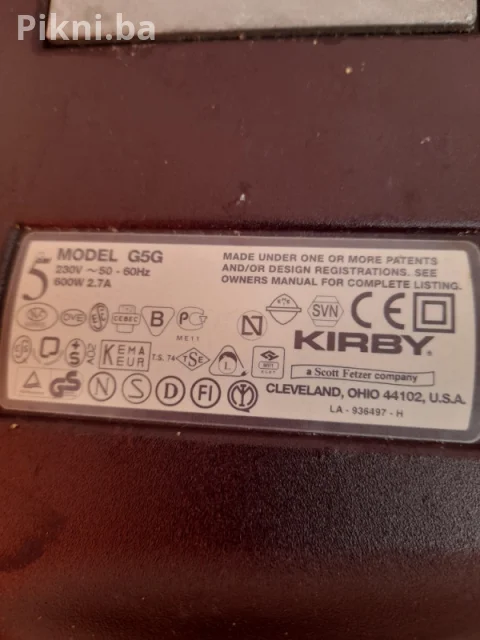 Profesionalni usisivač KIRBY G5 usisivači industrijski