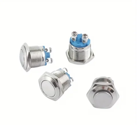 🔘 Metalni Taster Prekidač 16mm (High Head) sklopka 7