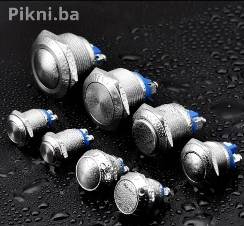 🔘 Metalni Taster Prekidač 16mm (High Head) sklopka 4