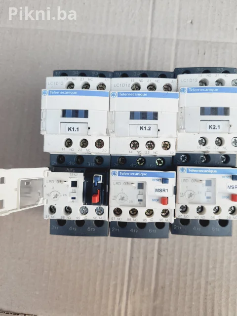 ⚡ Schneider Electric Kontaktor sklopka prekidačLC1D12 + Termički Relej LRD07 (Ispravno) ⚡