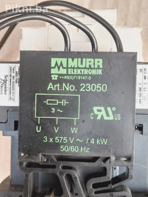 ⚡ Schneider Electric Kontaktor 25A 220v sklopka prekidač LC1D12 sa Murr RC Filterima ⚡ 4