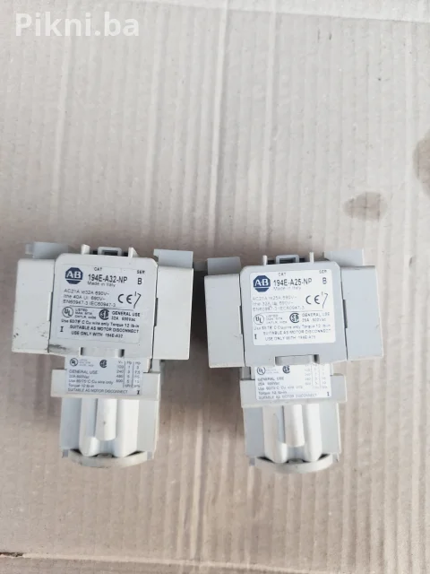 ⚡ Allen-Bradley 194E Industrijska Sklopka Kontaktor prekidač(3-polne) ⚡