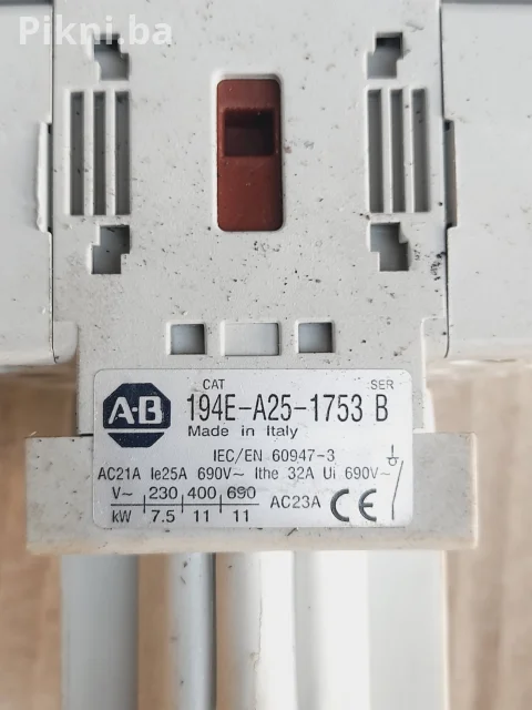 ⚡ Allen-Bradley 194E Industrijska Sklopka Kontaktor prekidač(3-polne) ⚡ 5