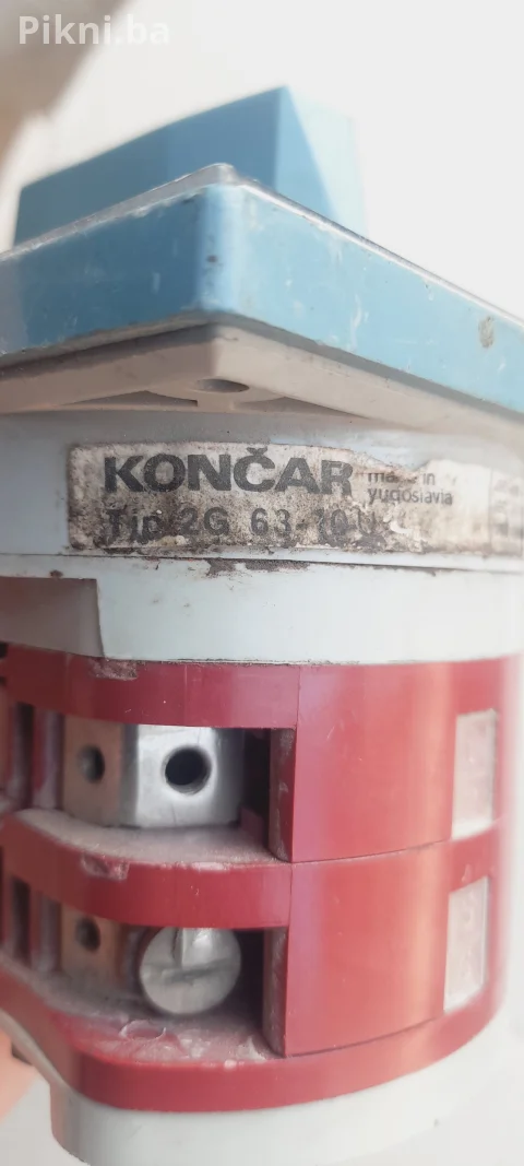 ⚙️ Končar grebenasta sklopka (2G 63A) kontaktor 6