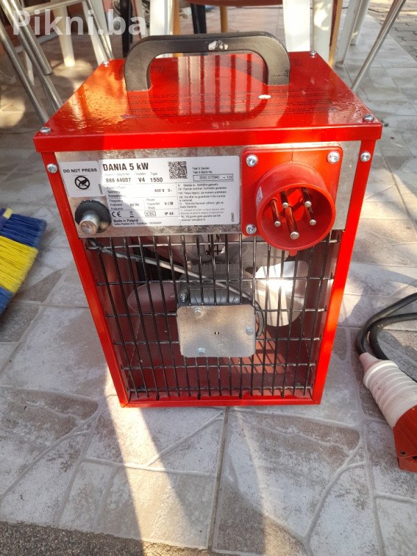 Industrijski kalorifer DANIA 5 kW grijalica radijator - kao nov!