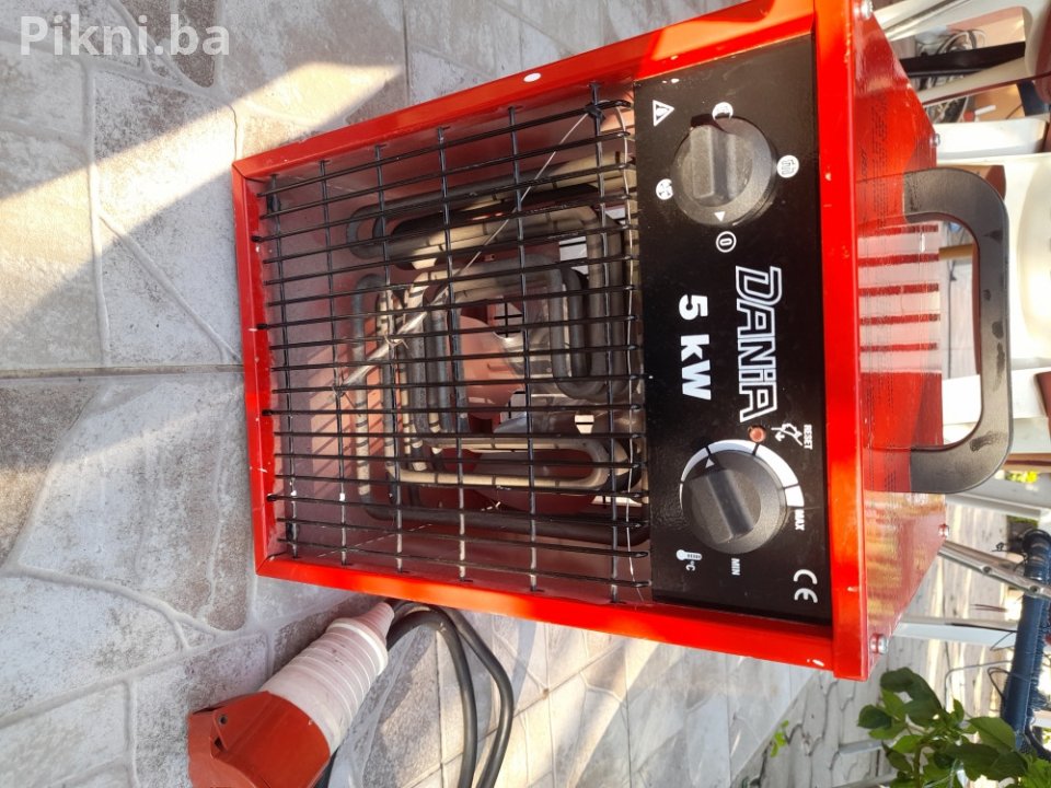Industrijski kalorifer DANIA 5 kW grijalica radijator - kao nov!