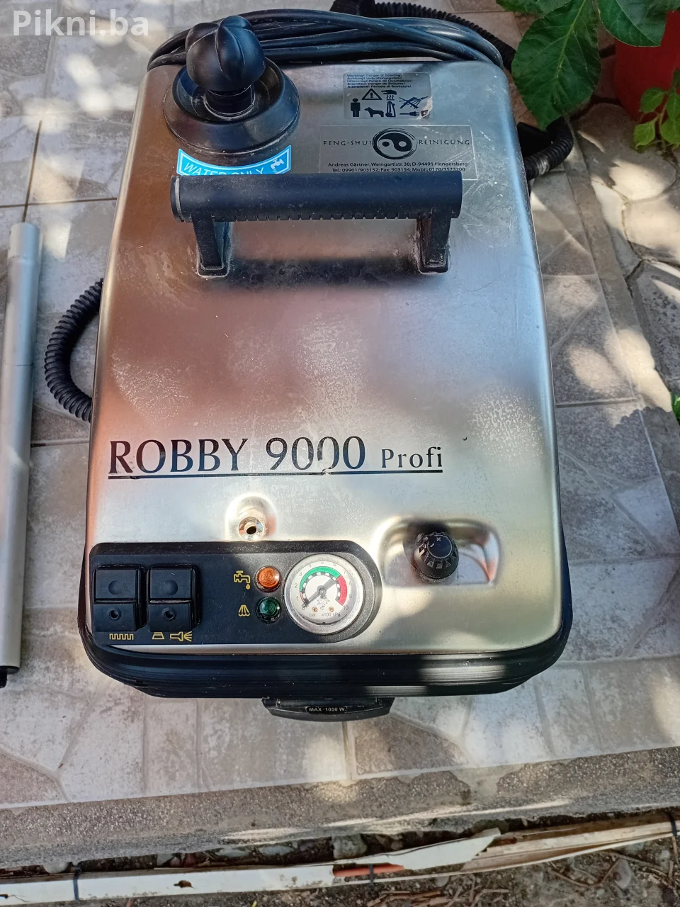 📌 Profesionalni Paročistač ROBBY 9000 Profi (2200W / 5.5 Bar) + Kolica i Oprema