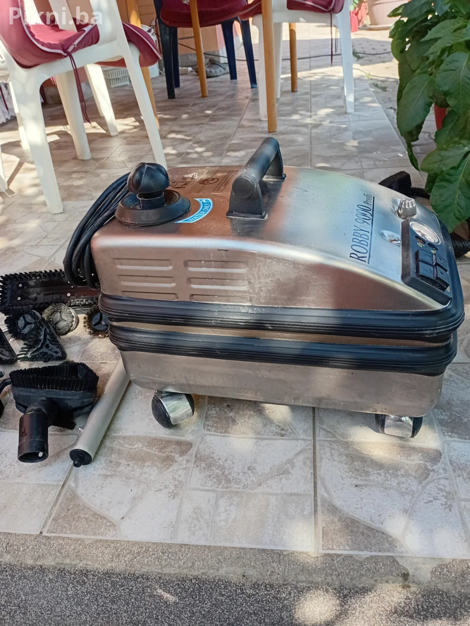 📌 Profesionalni Paročistač ROBBY 9000 Profi (2200W / 5.5 Bar) + Kolica i Oprema
