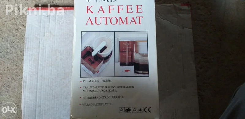 NOVO! Mondea Aparat za Filter Kavu (Kafomat) 10-12 Šalica - Trajn