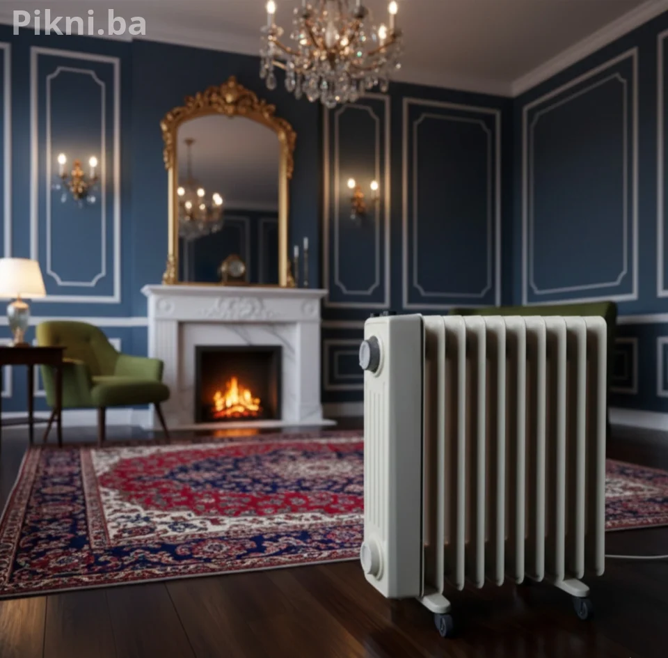 Uljni radijator 1500w električne grijalice germany top kalorifer