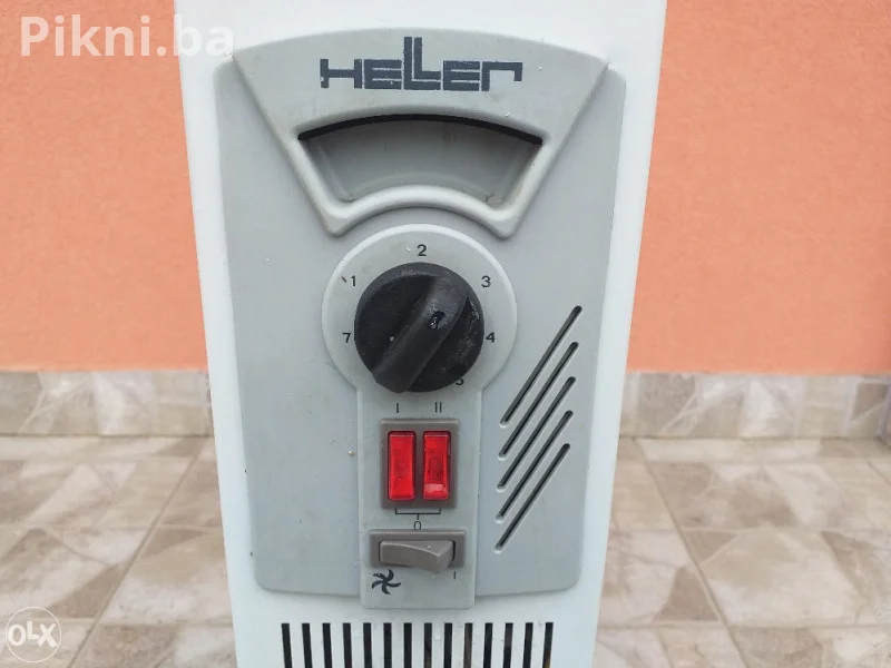 POVOLJNO! Uljni radijator HELEN 2000W - TURBO ventilator - 9 reba