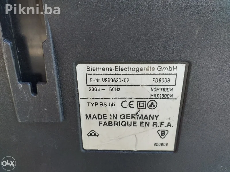 Kućni usisivac siemens germany 1300w