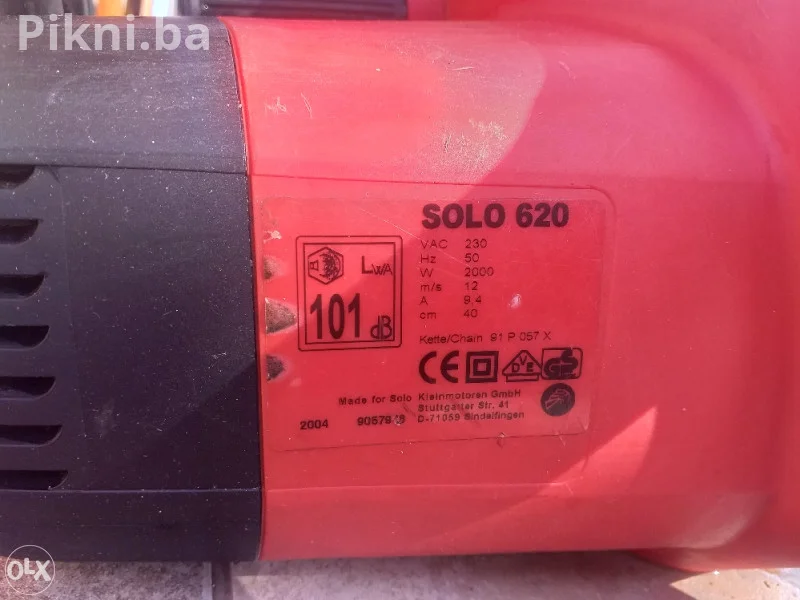 Električna pila motorke SOLO 620 GERMANY