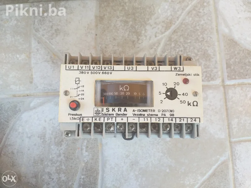 ISKRA A-ISOMETAR D 207 (m) sklopke i prekidaci