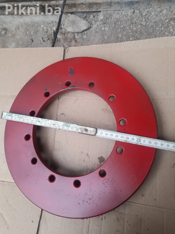 Konusno tanjirasti zupcanik 34 zuba 12 rupa 33x5x3,2cm imt
