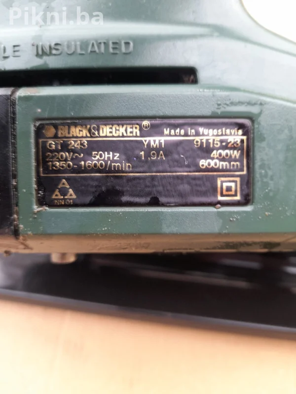Trimer BLACK DECKER Gt243 za živu ogradu trimeri