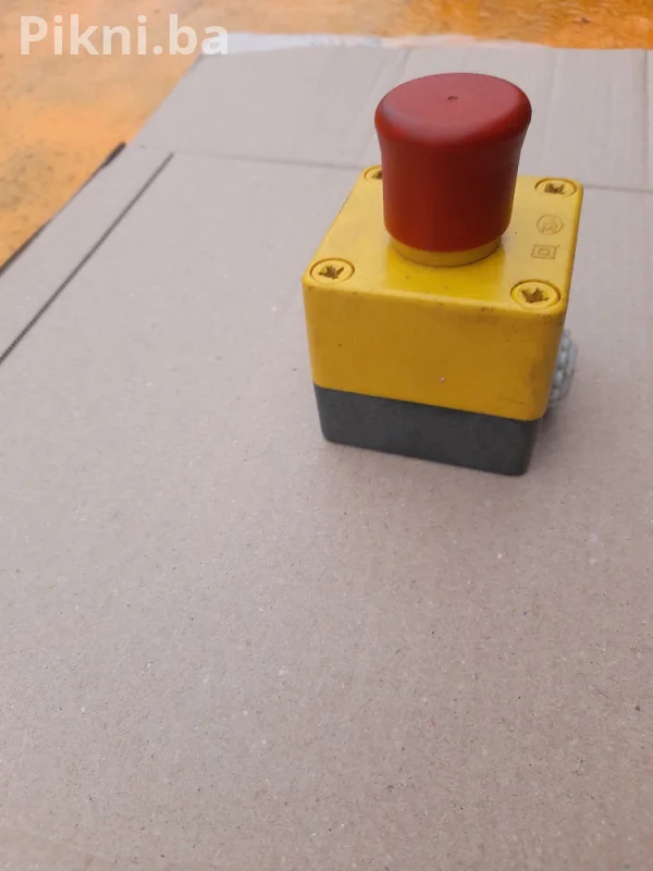 Nužno stop prekidac kućištem Made in germany 54x54 mm