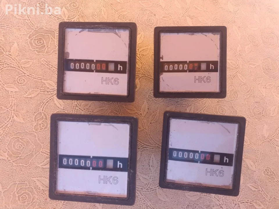 4x NOVI Brojač Radnih Sati (Satomjer) HK6 - 220V / 50Hz