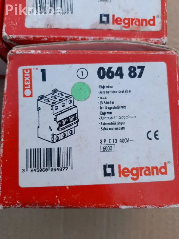 LEGRAND Automatski Osigurač (FID/JEDNOPOLNI) 3P C13 (Trofazni 13A