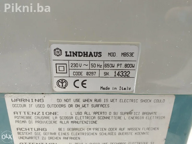 Profi usisivac Lindhaus mb53e Usisivaci