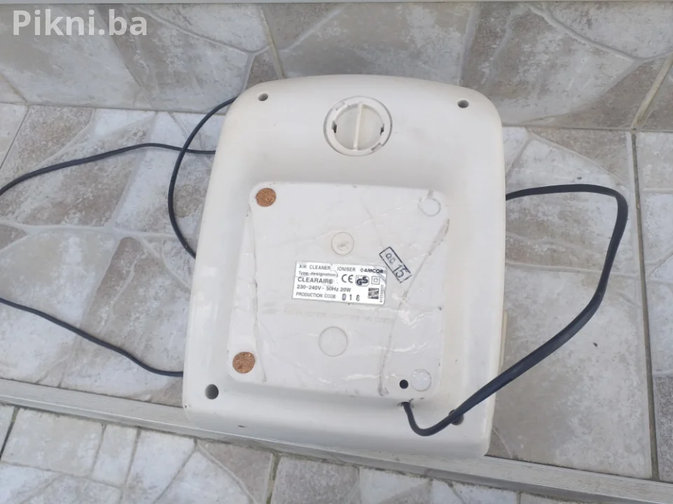 Jonizator pročišćivač zraka ventilator