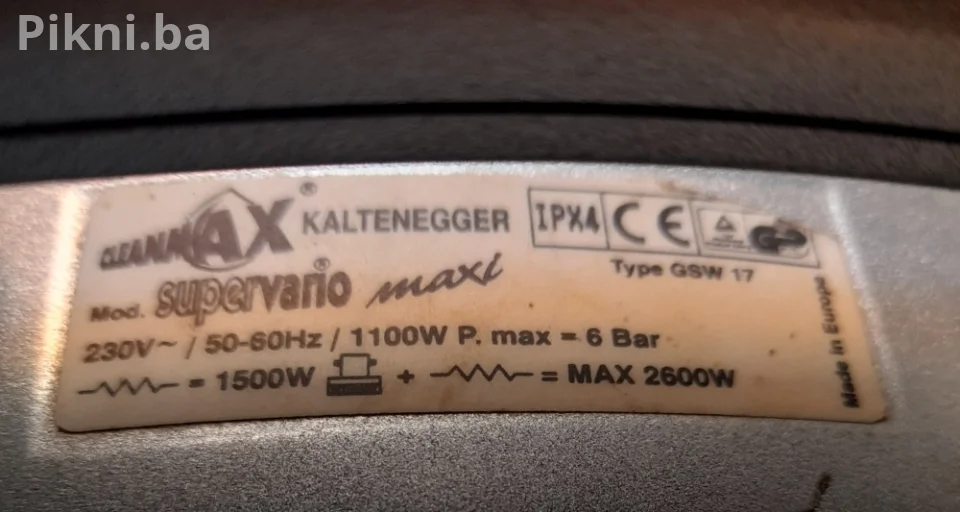 Profi Usisivac za dubinsko Supervario maxi cleanmax