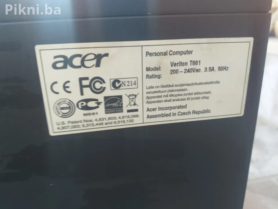 Acer Veriton T661 Desktop Računar - Povoljno