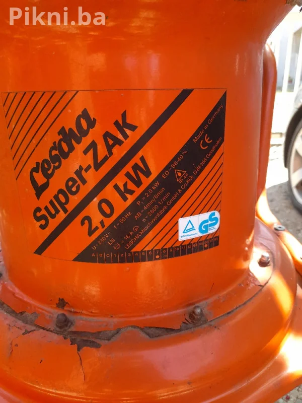 Profesionalna mašina za mljevenje voća i povrća - 2,2 kW, Njemačka